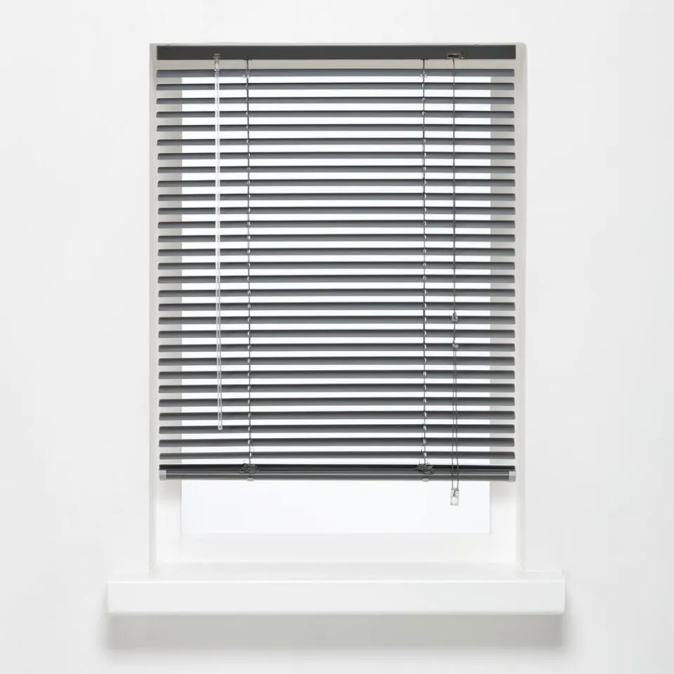 Aluminium Jaloezie Jade Antraciet 25mm 100x175 cm^ Jaloezieën