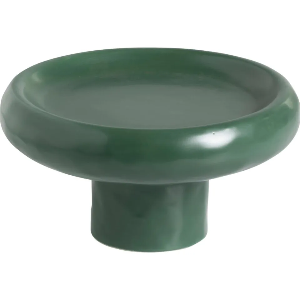 Decoratieschaal Op Voet Bondy Groen^ Decoratie Schalen