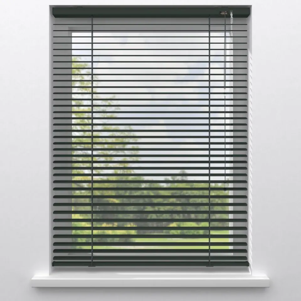 Fenstr Aluminium Jaloezie Alix Antraciet 25mm^ Jaloezieën|Aluminium Jaloezieën