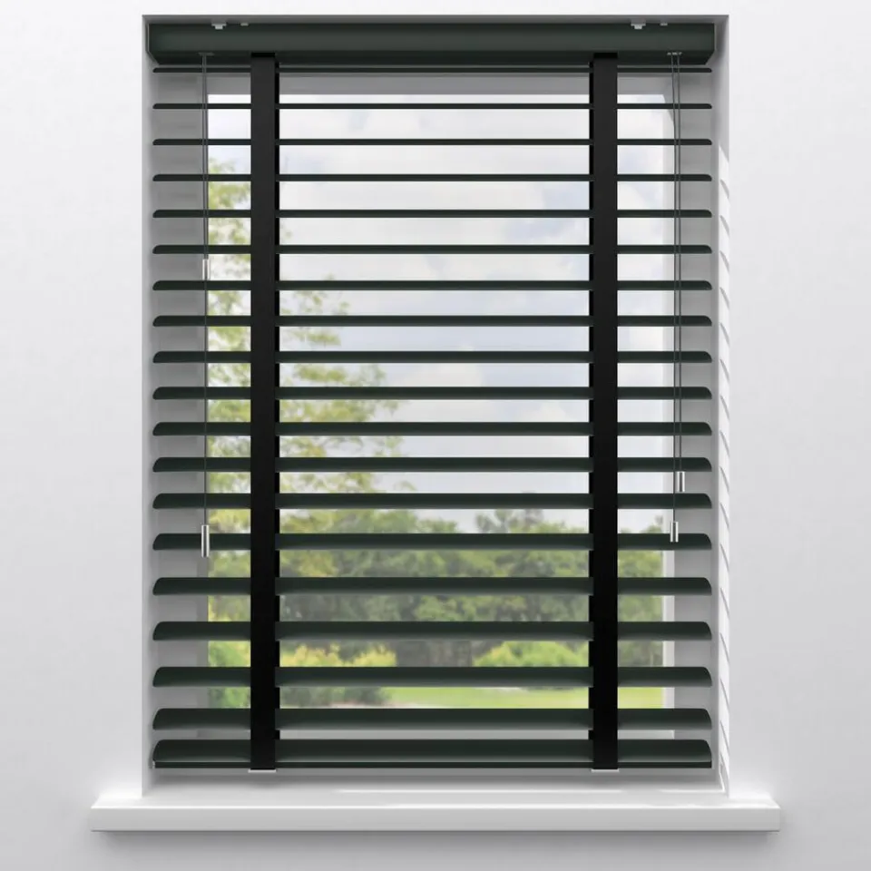 Fenstr Aluminium Jaloezie Mels Antraciet 50mm^ Jaloezieën|Aluminium Jaloezieën