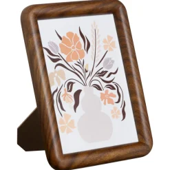 Fotolijst Walnut Bruin - 10x15 cm^ Fotolijsten