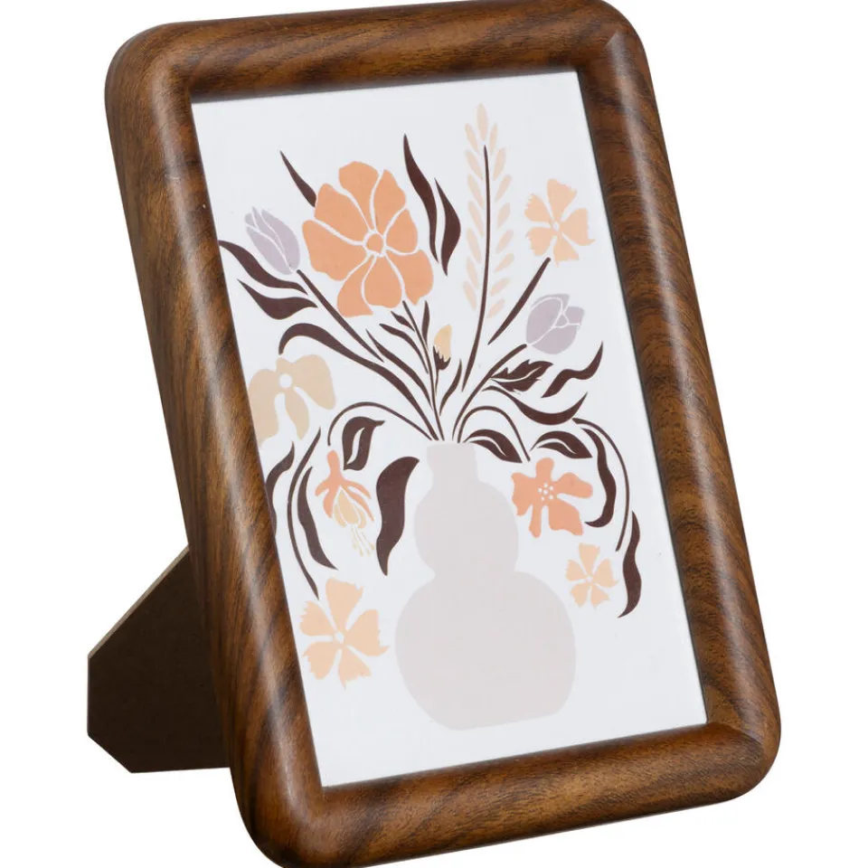 Fotolijst Walnut Bruin - 10x15 cm^ Fotolijsten