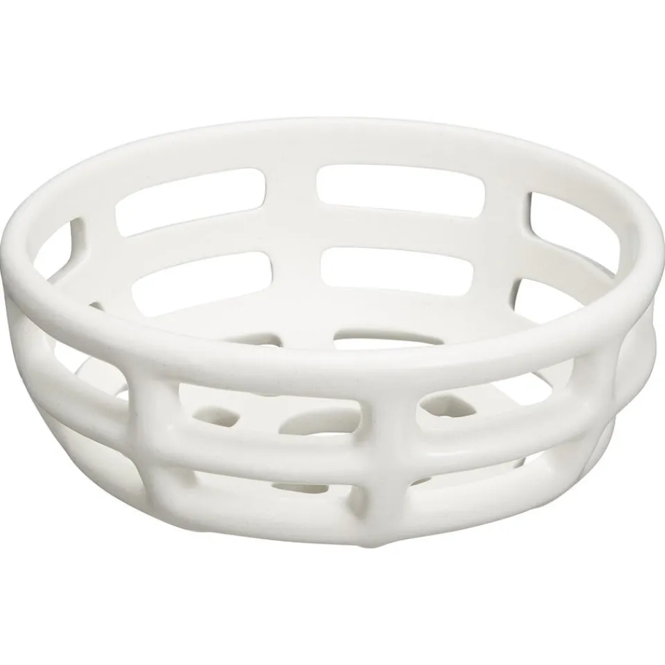 Fruitschaal Lime Off White^ Schalen|Decoratie Schalen