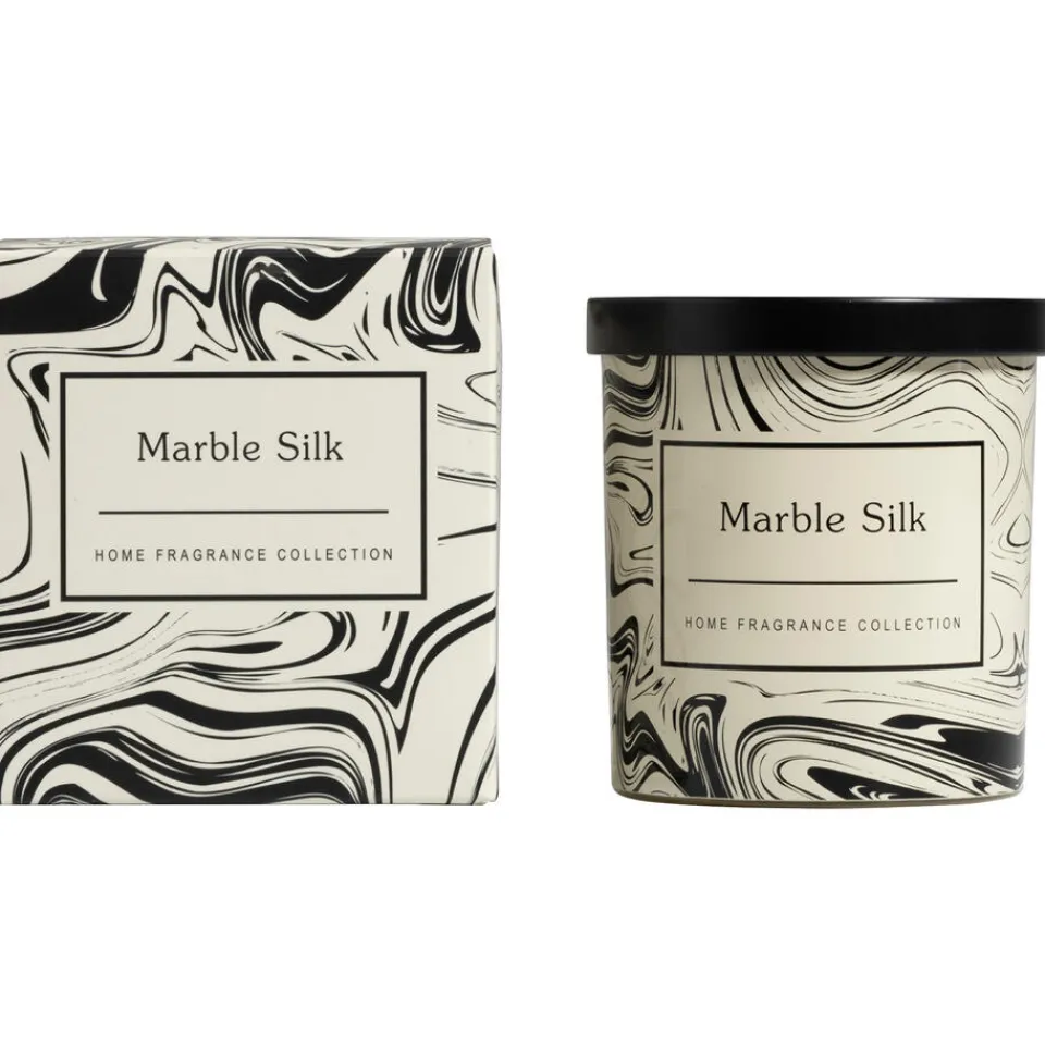 Geurkaars Marble Silk^ Geurkaarsen & Geurstokjes