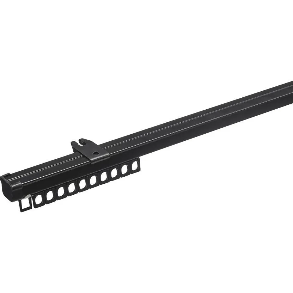 Gordijnrailset 250 cm Metaal^ Gordijnrails