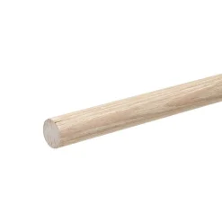 Gordijnroede 200 cm Hout - Ø28mm^ Gordijnroedes