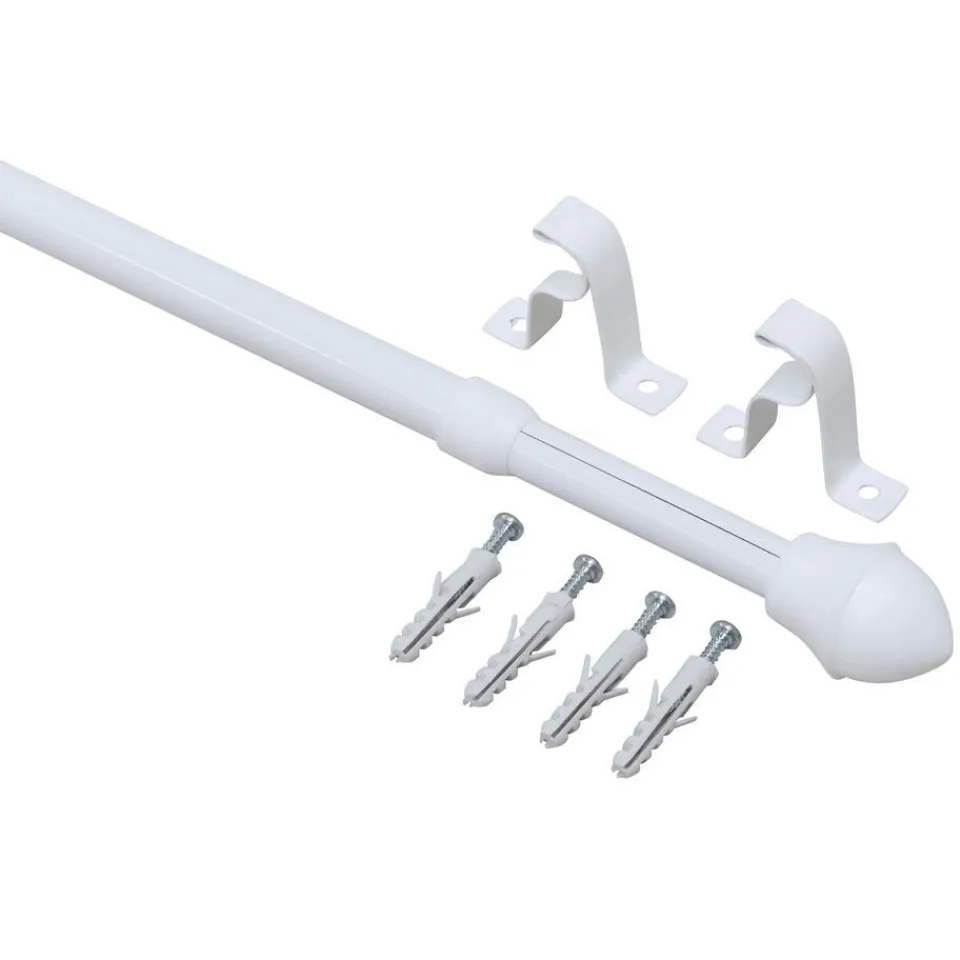 Gordijnroede 75-125cm Metaal - Ø13mm 75-125 cm^ Gordijnroedes