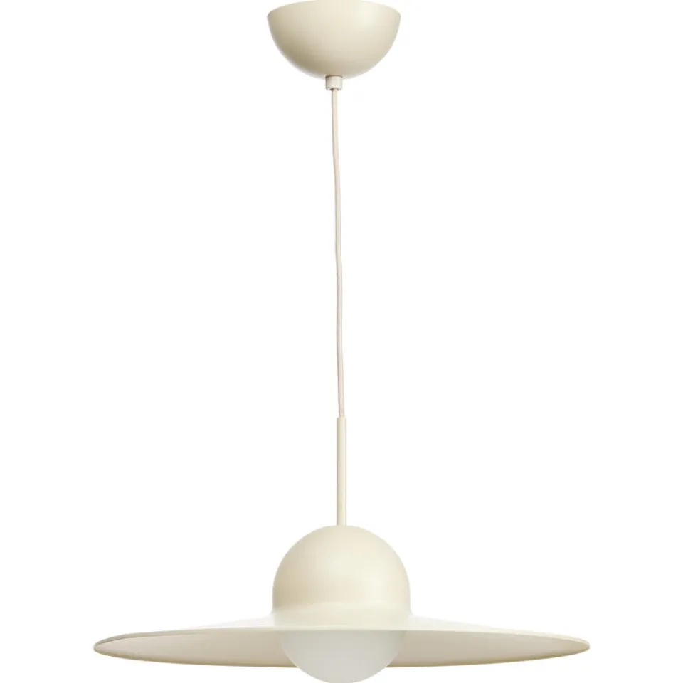 Hanglamp Beanie Off-white ø 45x120 cm^ Hanglampen