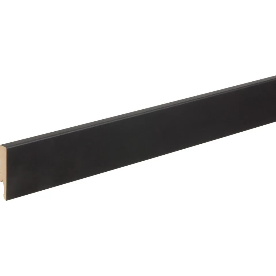 Hoge Plakplint MDF 7,5 cm 240x7,5 cm^ Plinten
