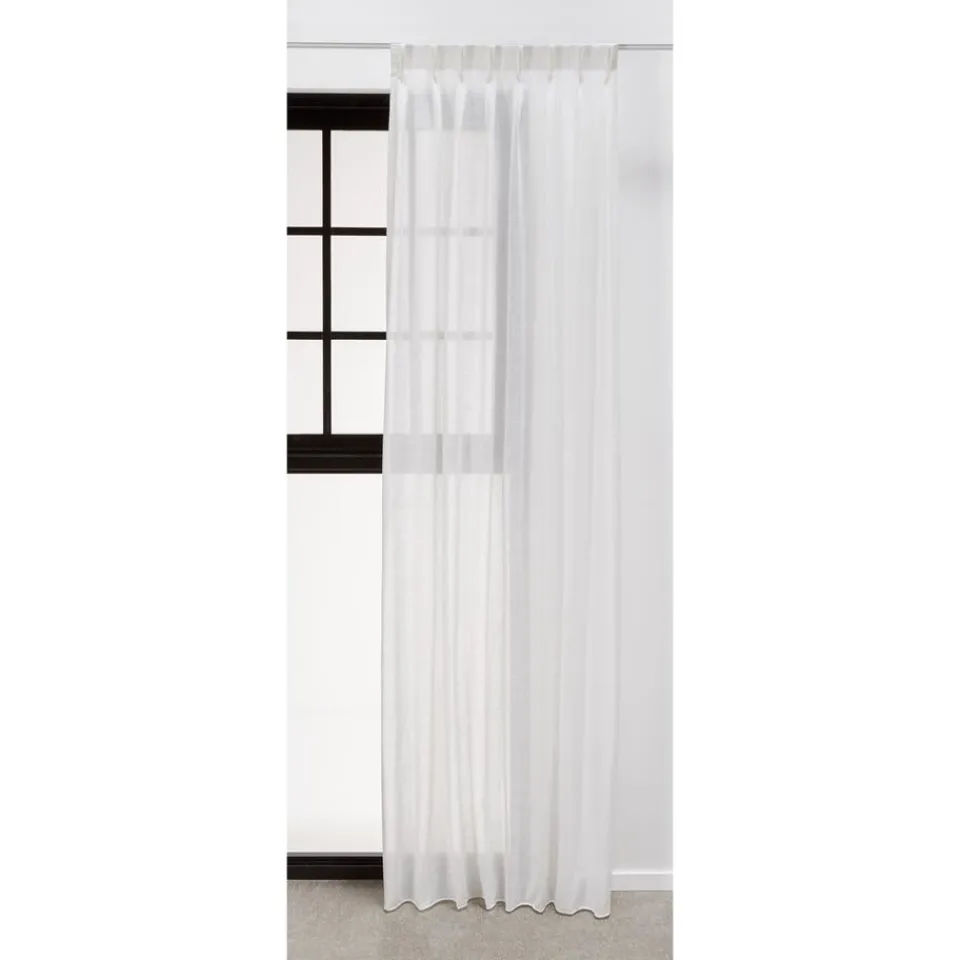 Inbetween Annelijn Off-White - 320 cm^ Gordijnen|Inbetweens