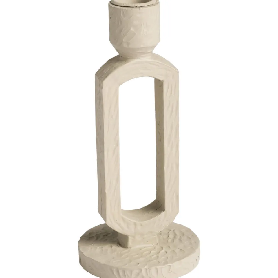 Kandelaar Dax Zand 18x8 cm^ Kandelaars