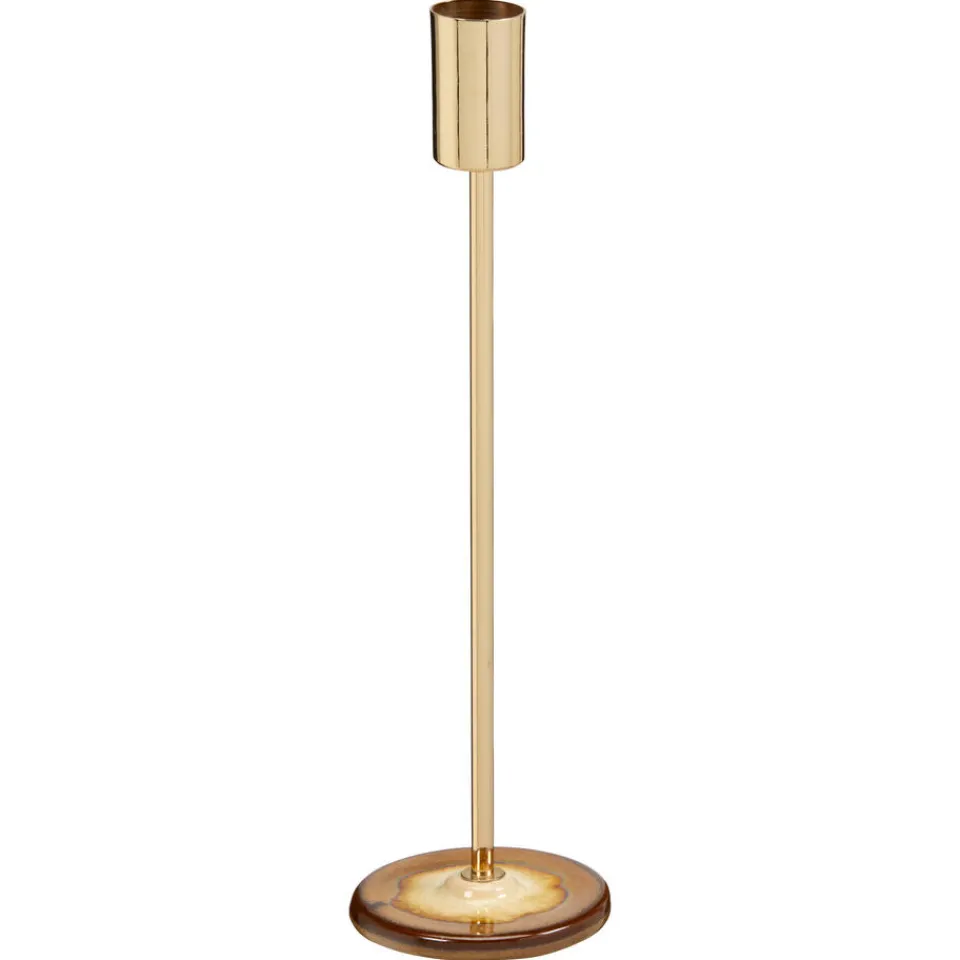 Kandelaar Oppido Goud/ 26 cm^ Kandelaars