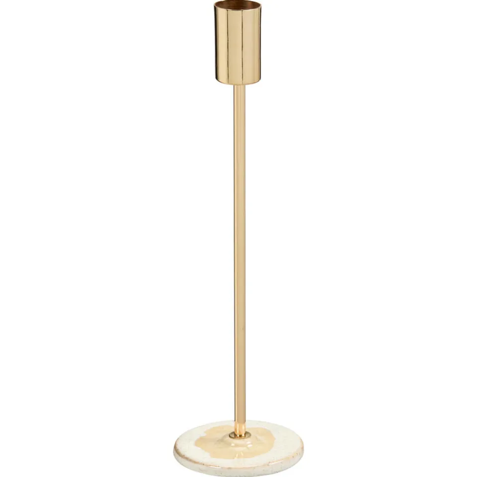 Kandelaar Oppido Goud/ 26 cm^ Kandelaars