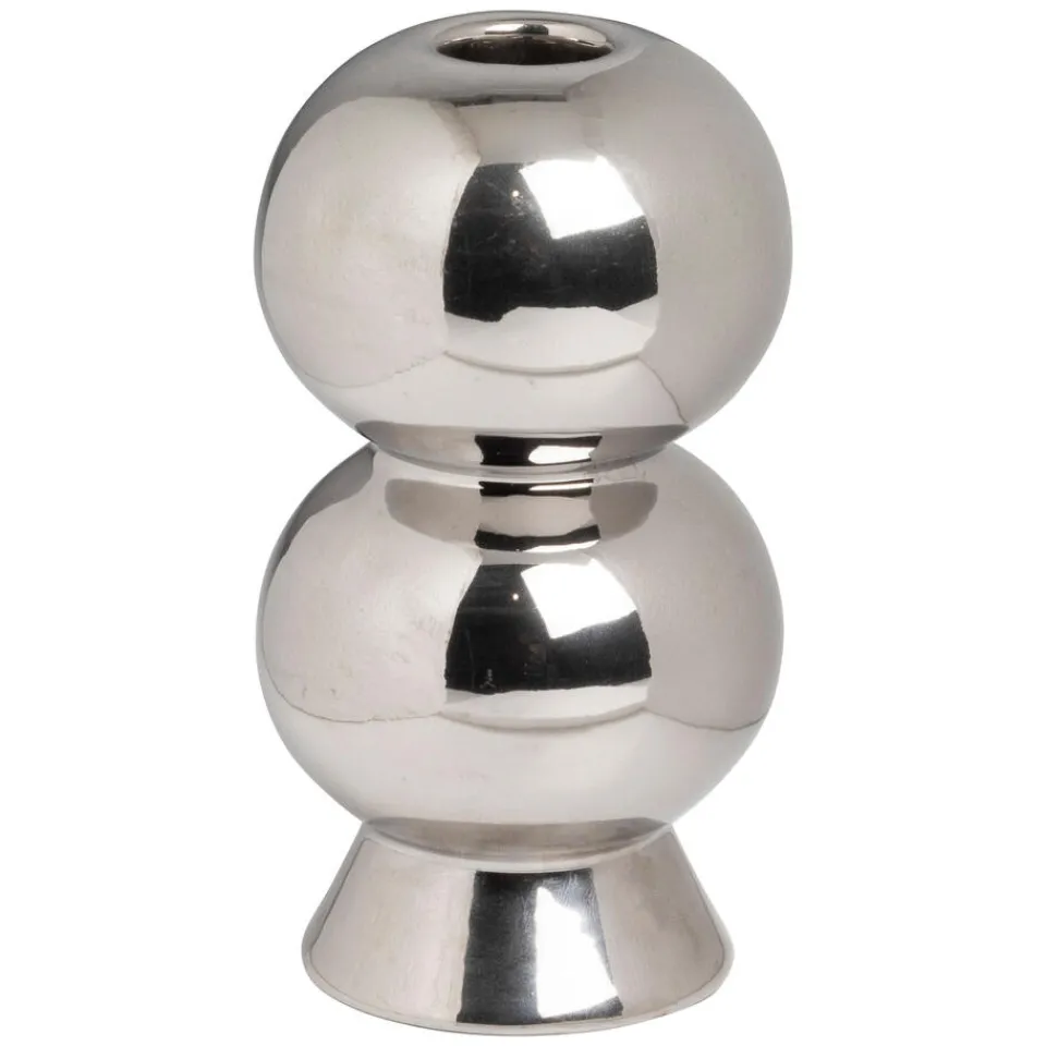 Kandelaar Ruch Zilver 17 cm^ Kandelaars