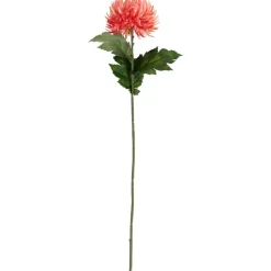Kunstbloem Chrysant Koraal^ Kunstplanten & Kunstbloemen