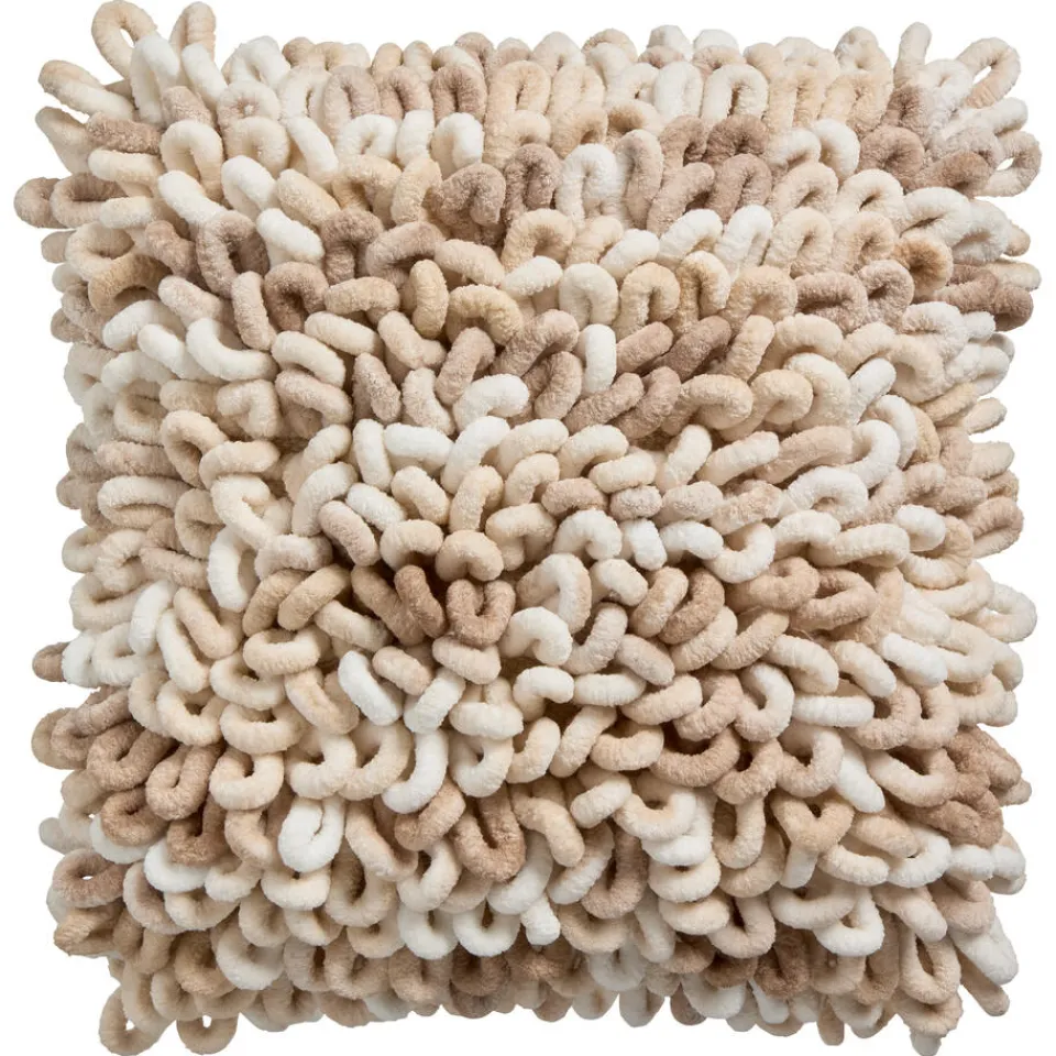Kussen Lusso Zand 43x43 cm^ Sierkussens