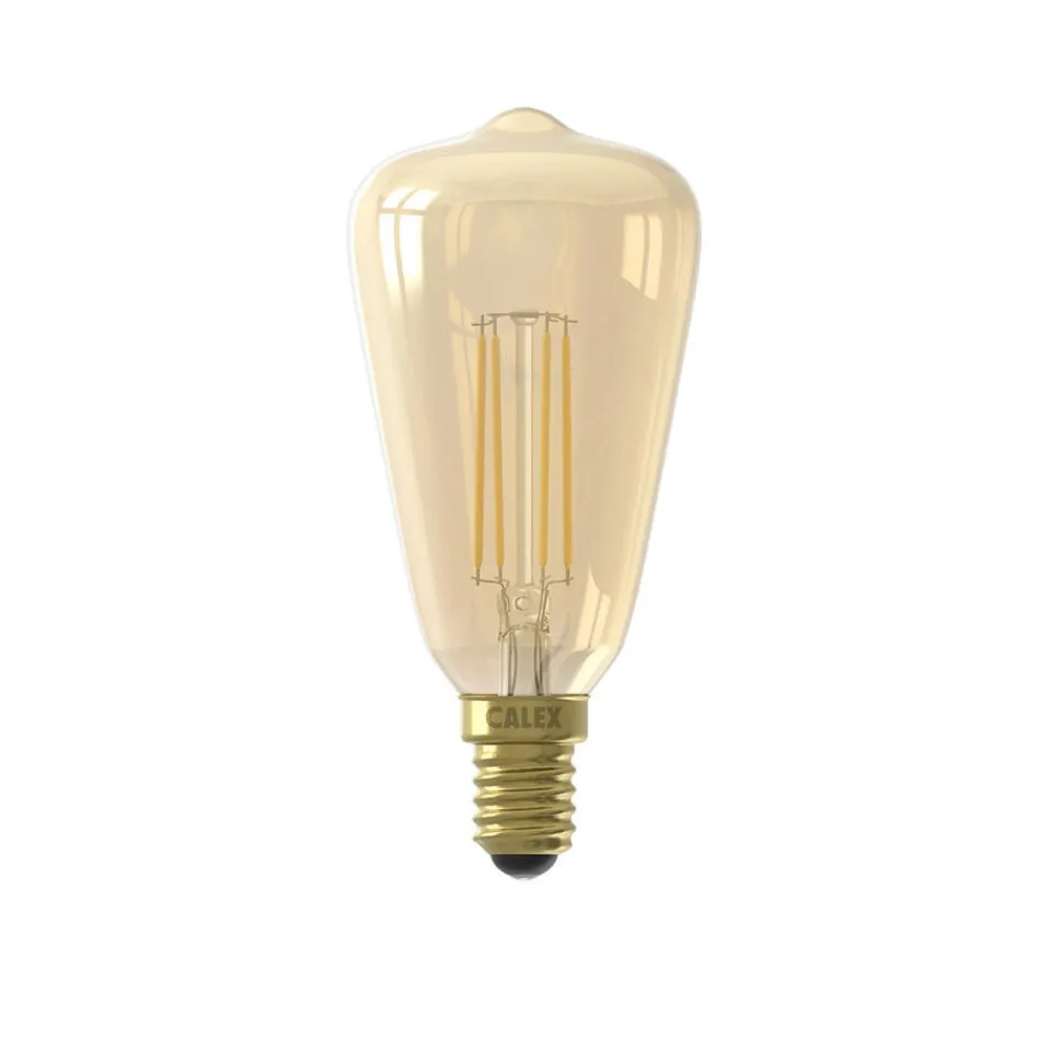 Calex Led Rustiek Dimbaar Goud^ Lichtbronnen