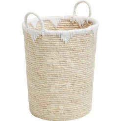 Mand Leida Naturel ø 32x38 cm^ Manden