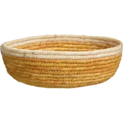 Mand Luton Oker - ø 31x9 cm^ Manden
