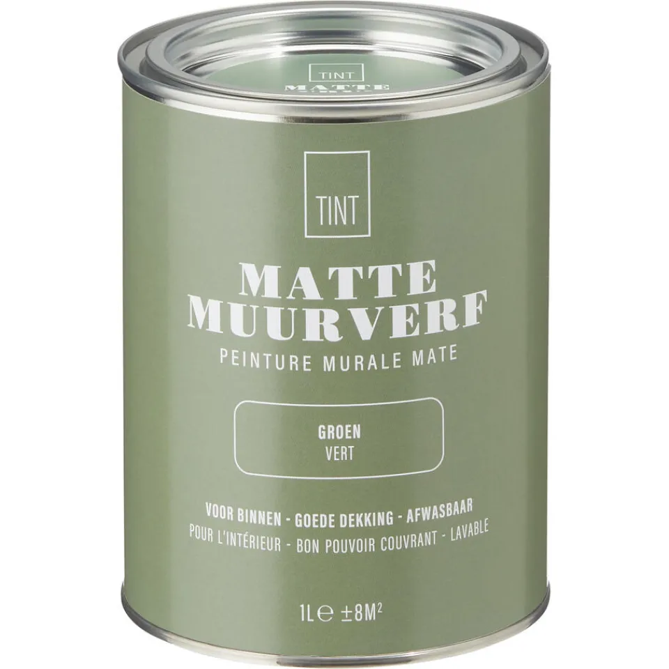 Muurverf Mat 1 l^ Muurverf