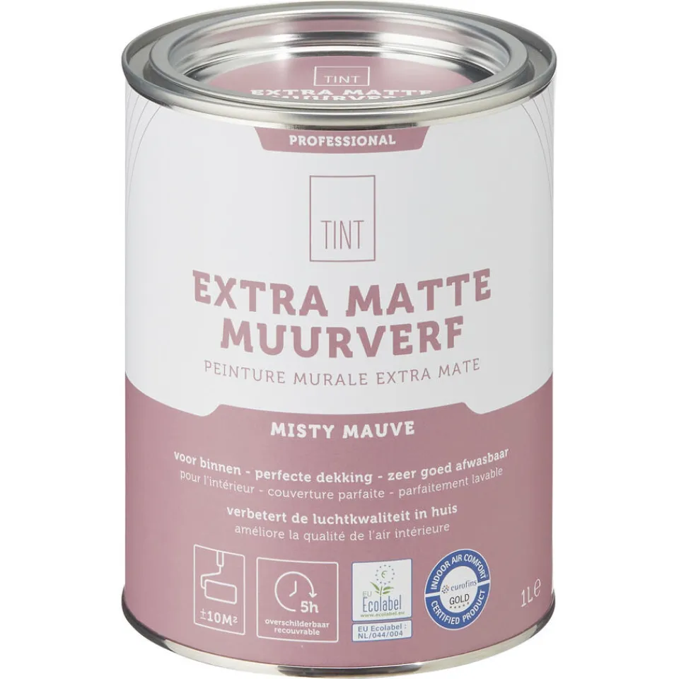 Muurverf Professional Misty Mauve 1 l^ Muurverf