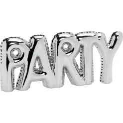 Object Party zilver^ Decoratie Beelden