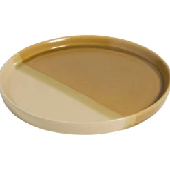 Ontbijtbord Ivo Cognac - 鈱€22cm^ Borden