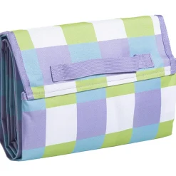 Picknickkleed Check Lila^ Tuindecoratie