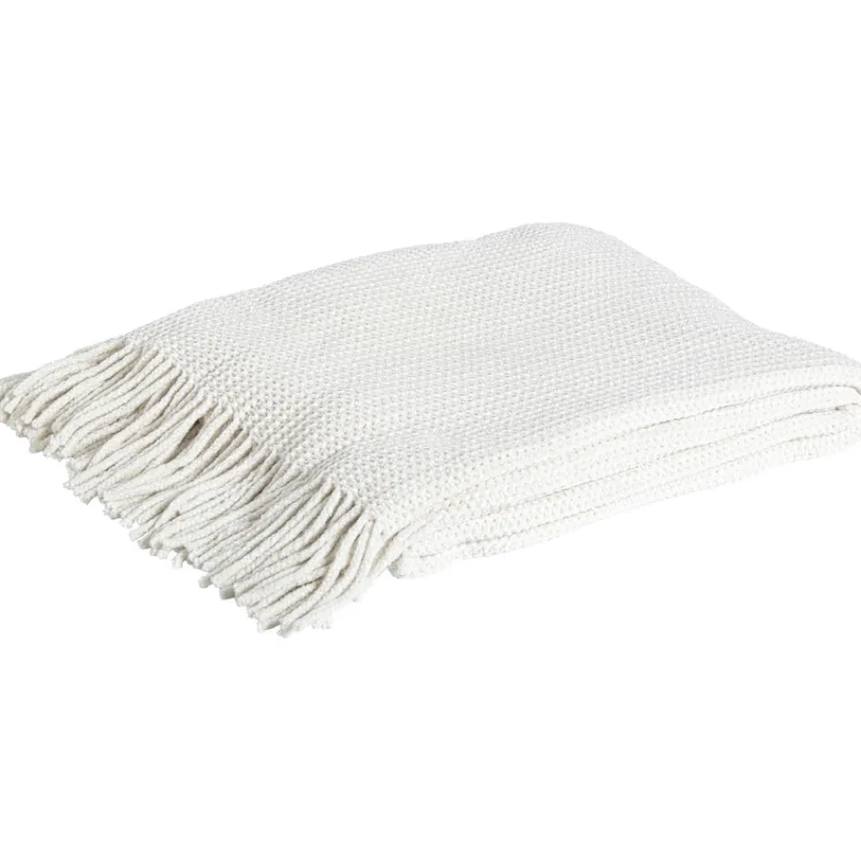 Plaid Rennes Naturel - 130x160 cm^ Plaids