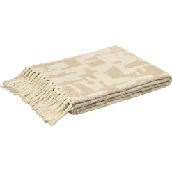 Plaid Tours Naturel - 130x170 cm^ Plaids