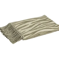 Plaid Zebra Zand 130x160 cm^ Plaids