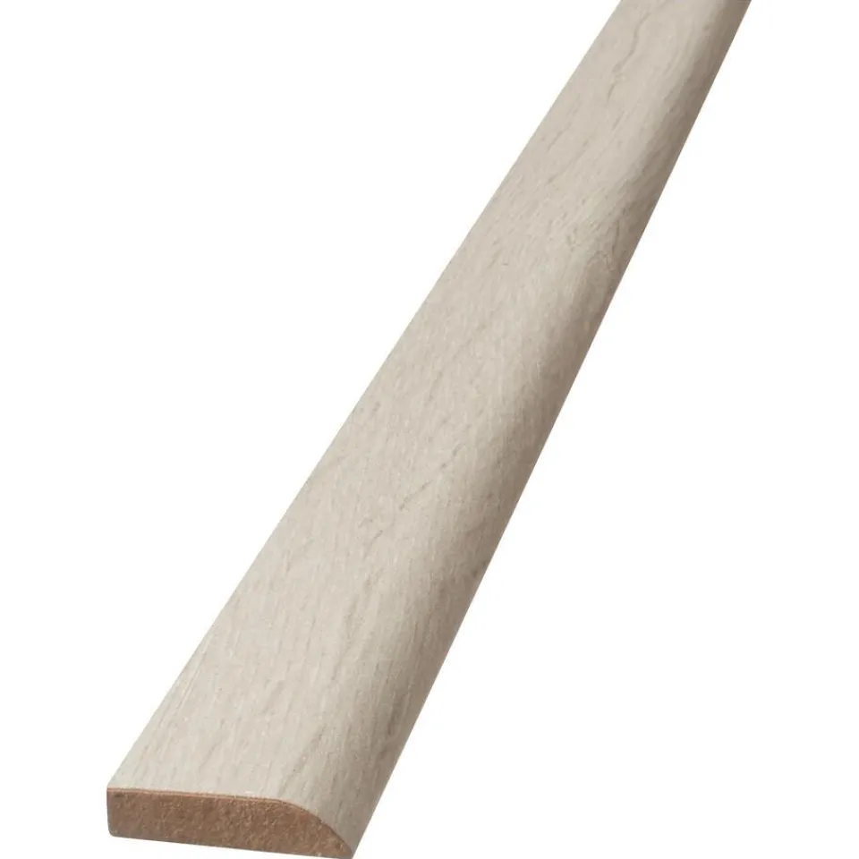Plakplint Beige Eiken MDF 2,4 cm^ Plinten