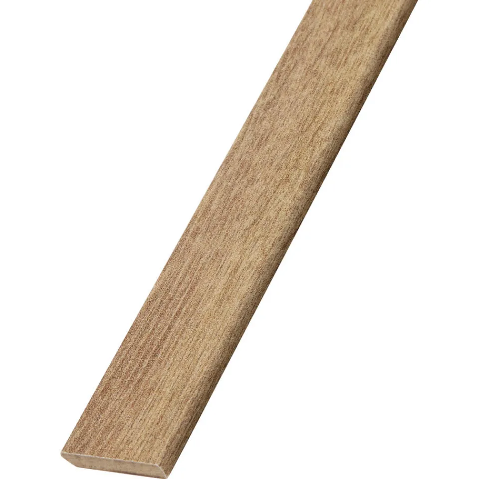 Plakplint Donker Eiken MDF 2,4 cm^ Plinten