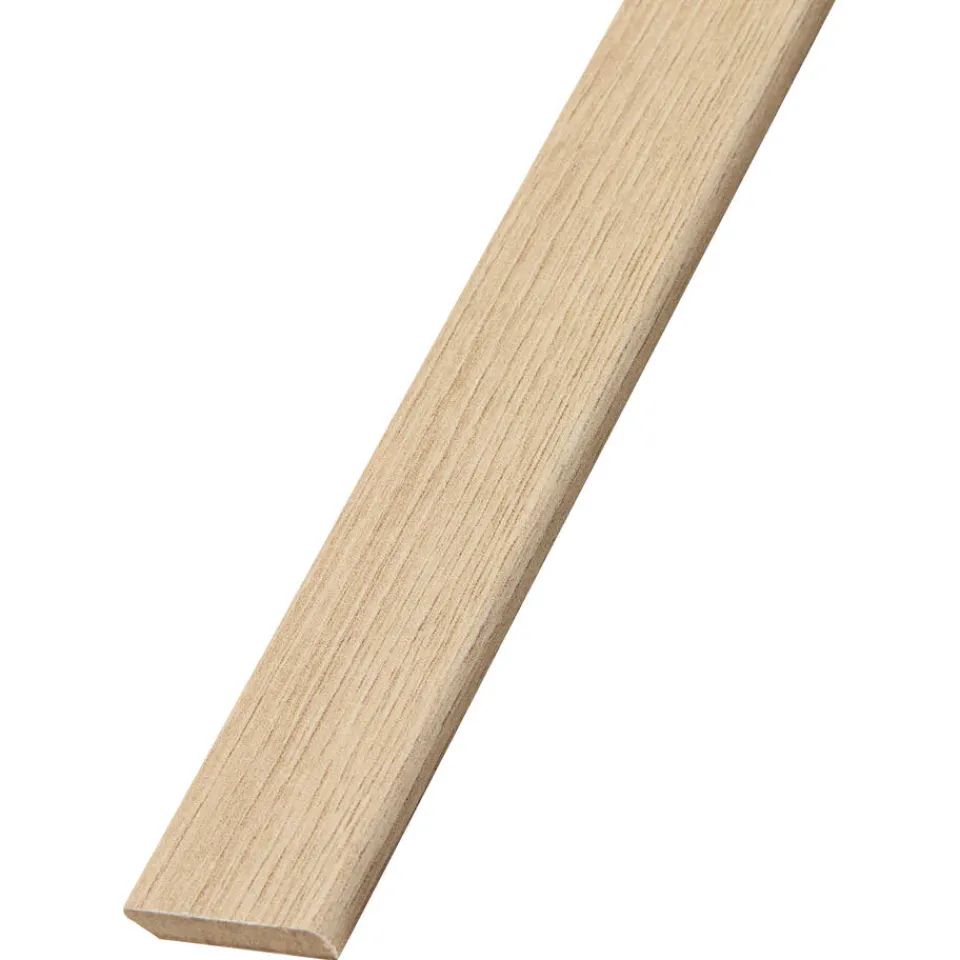 Plakplint Eiken MDF 2,4 cm^ Plinten