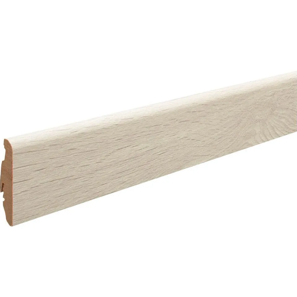 Plint Beige Eiken MDF 6 cm^ Plinten