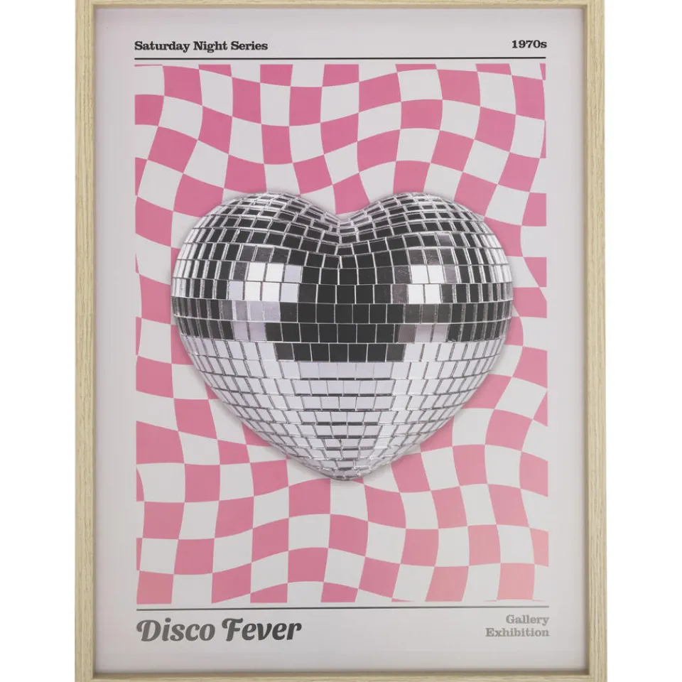 Poster Disco Fever^ Wanddecoratie