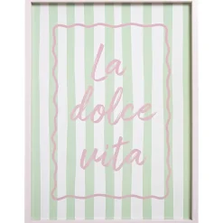 Poster La Dolce Vita 45x60 cm^ Wanddecoratie