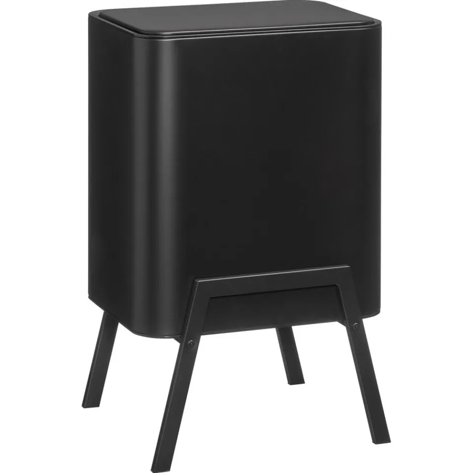 Prullenbak Op Pootjes 2x 12,5L^ Afvalbakken
