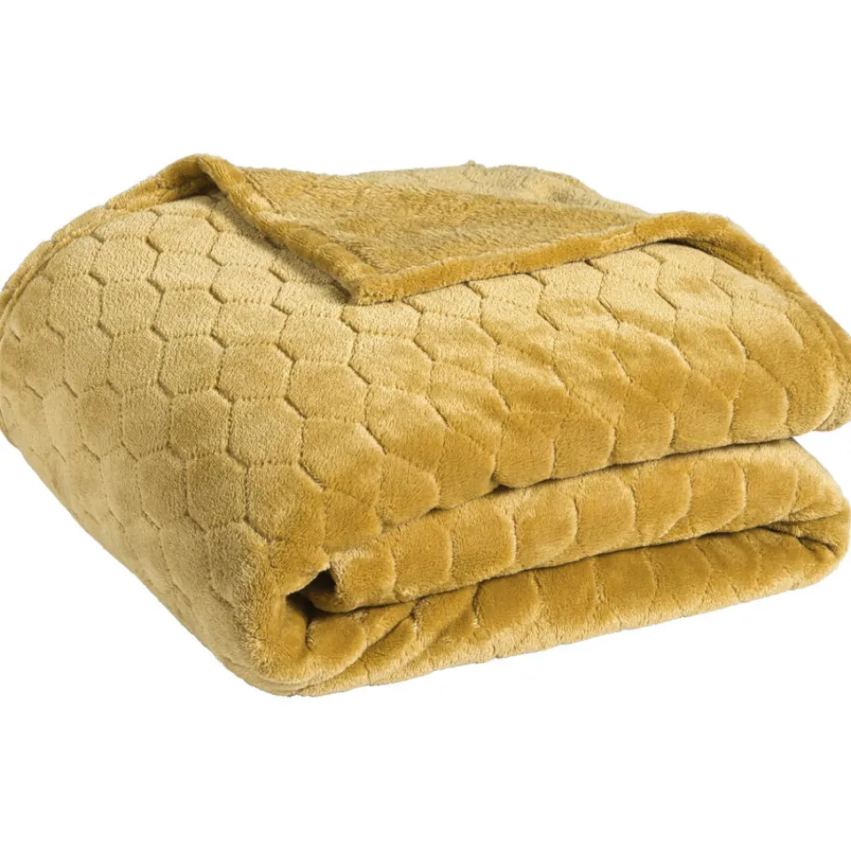 Sprei Arles Oker^ Beddengoed|Spreien