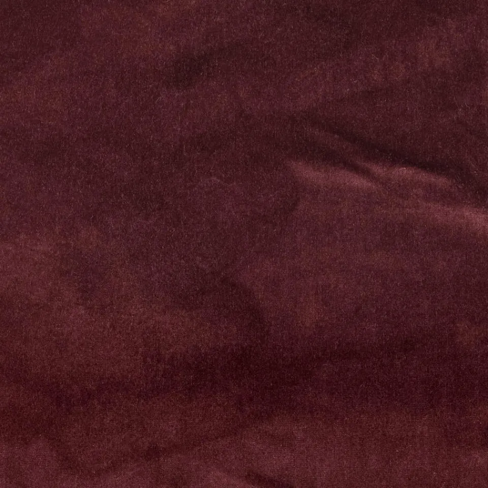 Staal Gordijn Velours Romeo Bordeaux^ Kleurstalen Bestellen