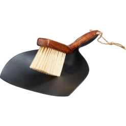 Stoffer En Blik Hout^ Schoonmaken