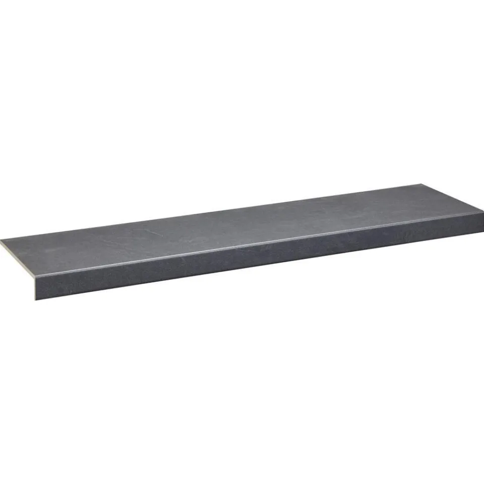 Traptrede Concrete Antraciet 136 cm^ Traprenovatie & Trapbekleding
