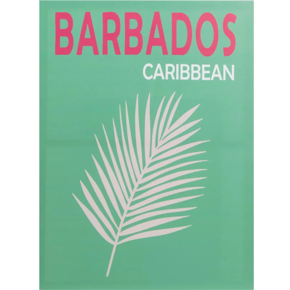 Tuinschilderij Canvas Barbados^ Tuindecoratie|Buitenschilderijen
