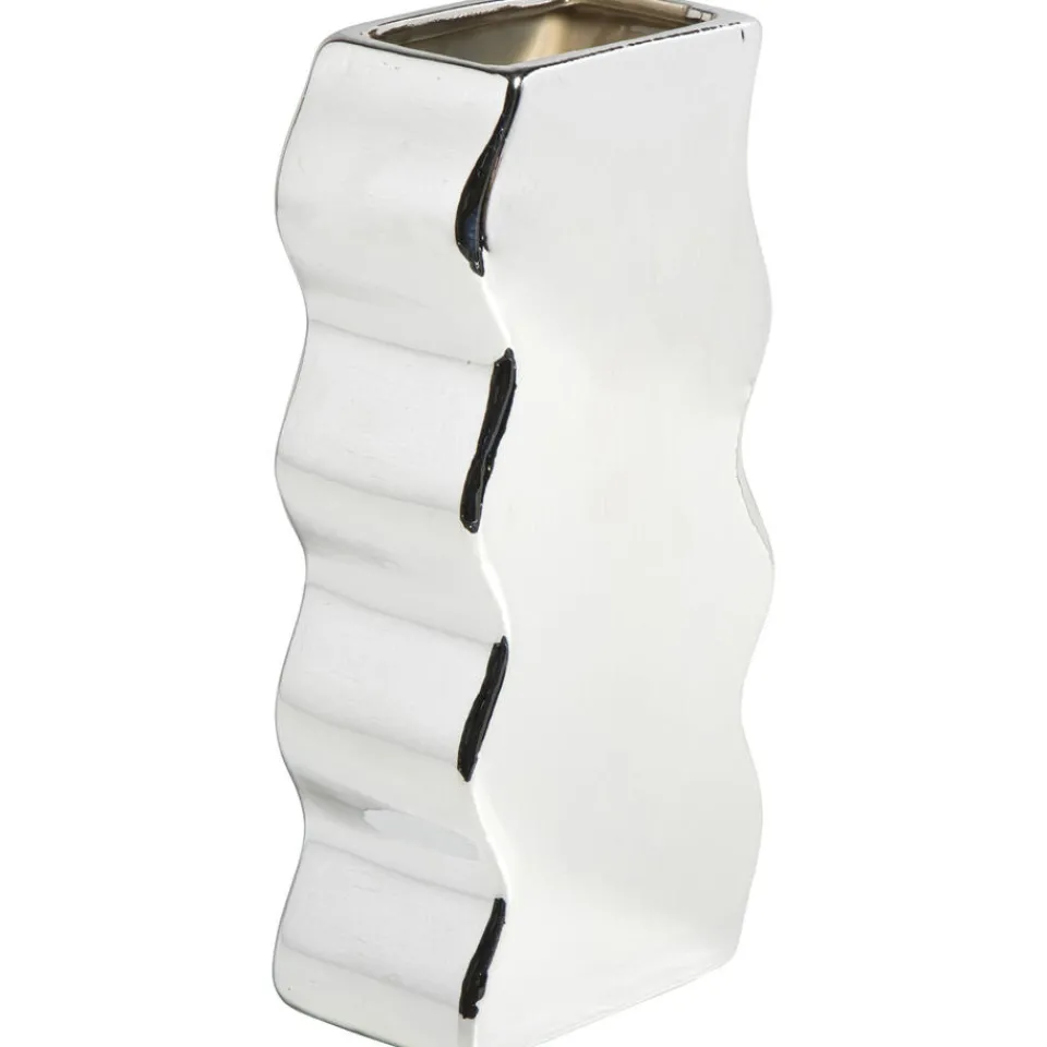 Vaas Floing Zilver^ Vazen & Potten