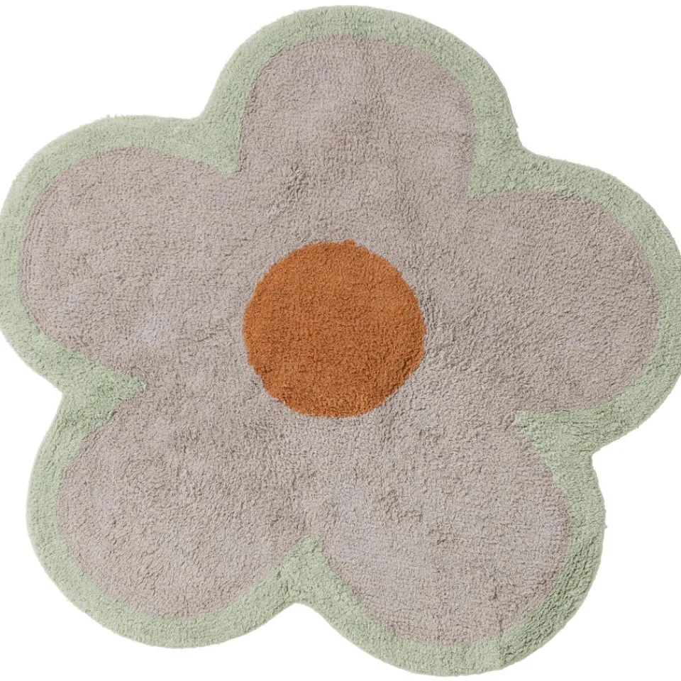 Vloerkleed Bloem Multicolor^ Vloerkleden|Ronde Vloerkleden