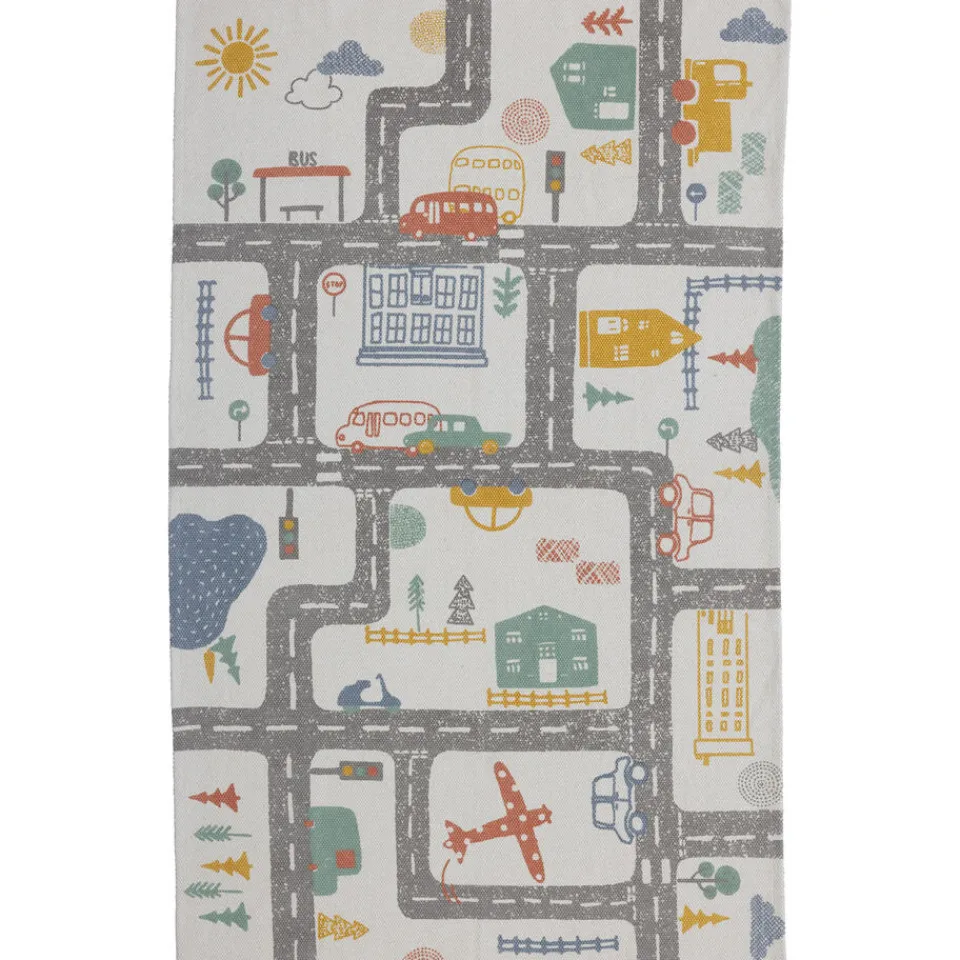 Vloerkleed Parcours Multicolor^ Vloerkleden|Vloerkleden Kinderkamer