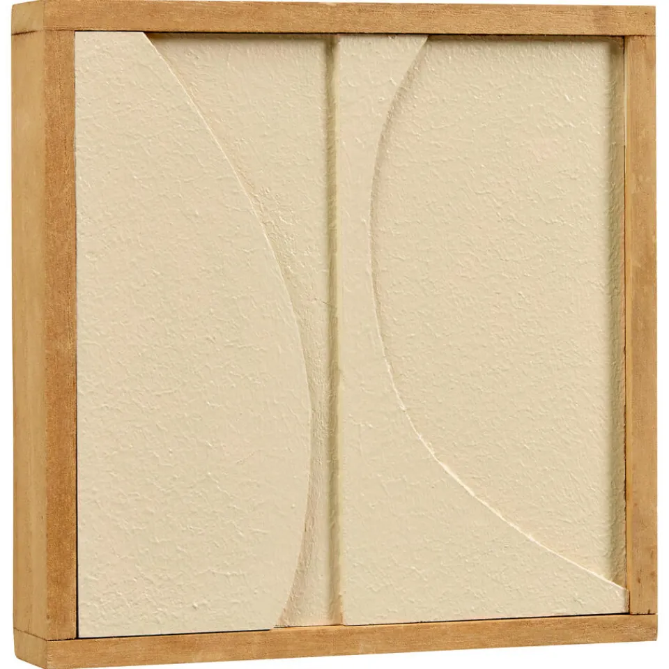 Wanddecoratie Auby Naturel^ Wanddecoratie