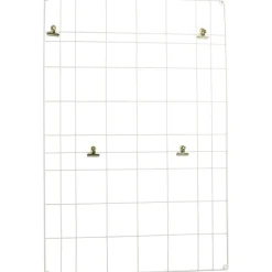 Wandrek Clips Off-White 60x90 cm^ Wanddecoratie