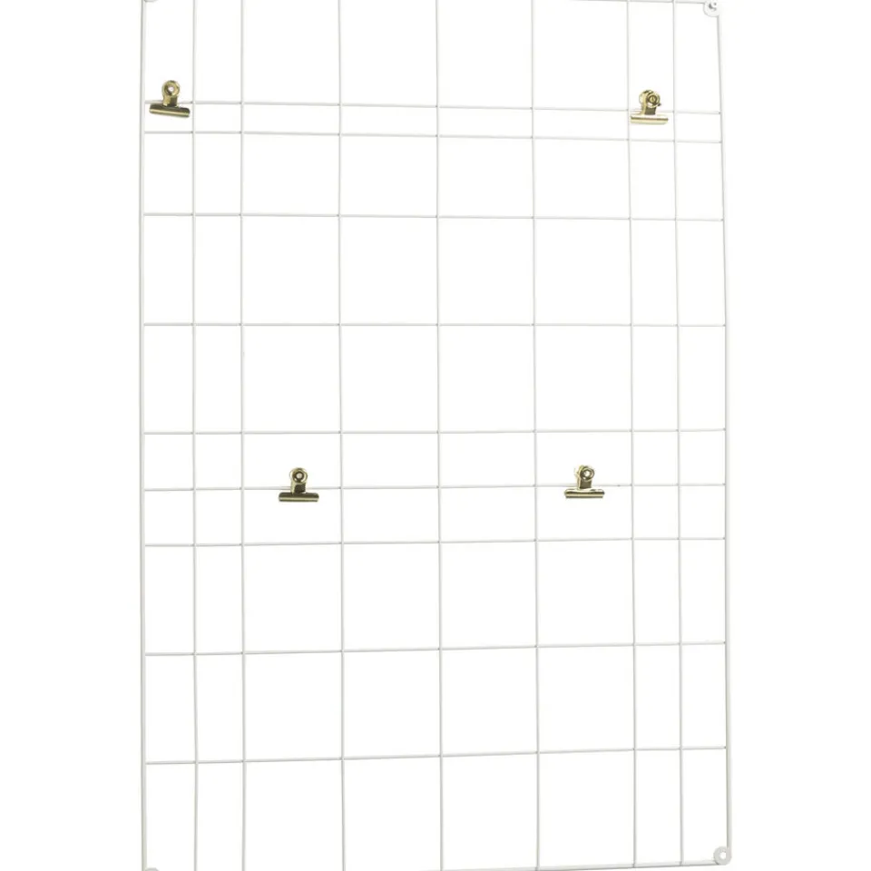 Wandrek Clips Off-White 60x90 cm^ Wanddecoratie
