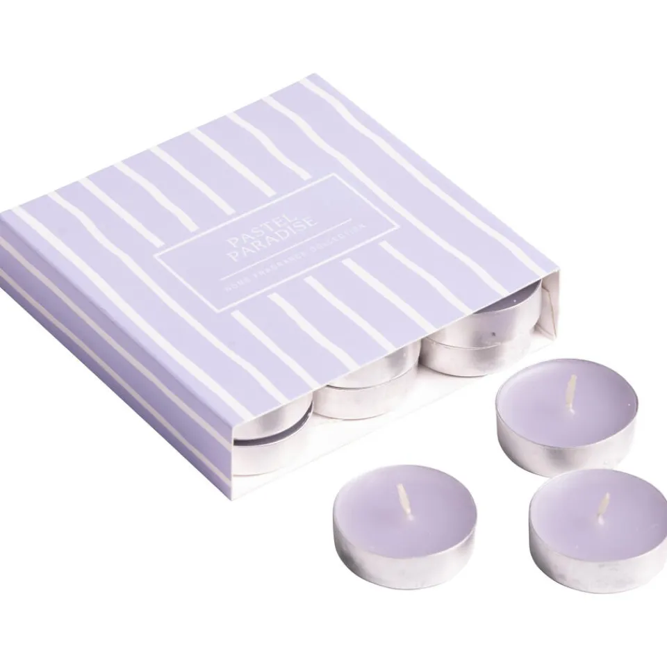 Waxinelichtjes Pastel Paradise^ Geurkaarsen & Geurstokjes
